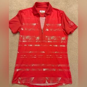 Greg Norman Collection Red Women's Top - Golf shirt